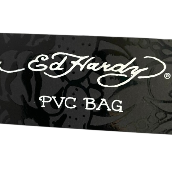 Ed Hardy NWT Clear Butterfly Tote w/ Wallet – $159 MSRP – Iconic Y2K Bag - Picture 7 of 8